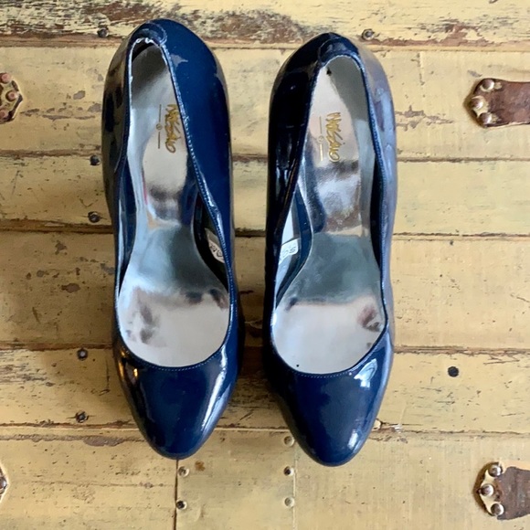 MOSSIMO TARGET VEGAN PATENT HIGH HEEL PUMPS 9 - Picture 6 of 14